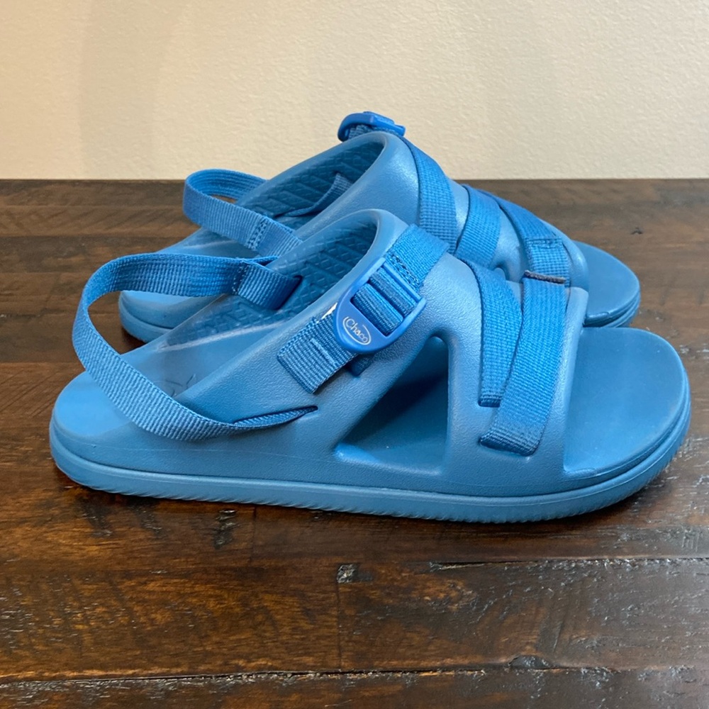 Chaco Chillos Sport Sandals Blue Kids Size 4